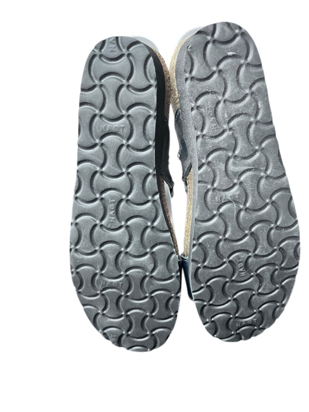 Naot Sandals Womens 38 US 7 Black Leather Strappy Studded Comfort Shoes Slides - Picture 4 of 5